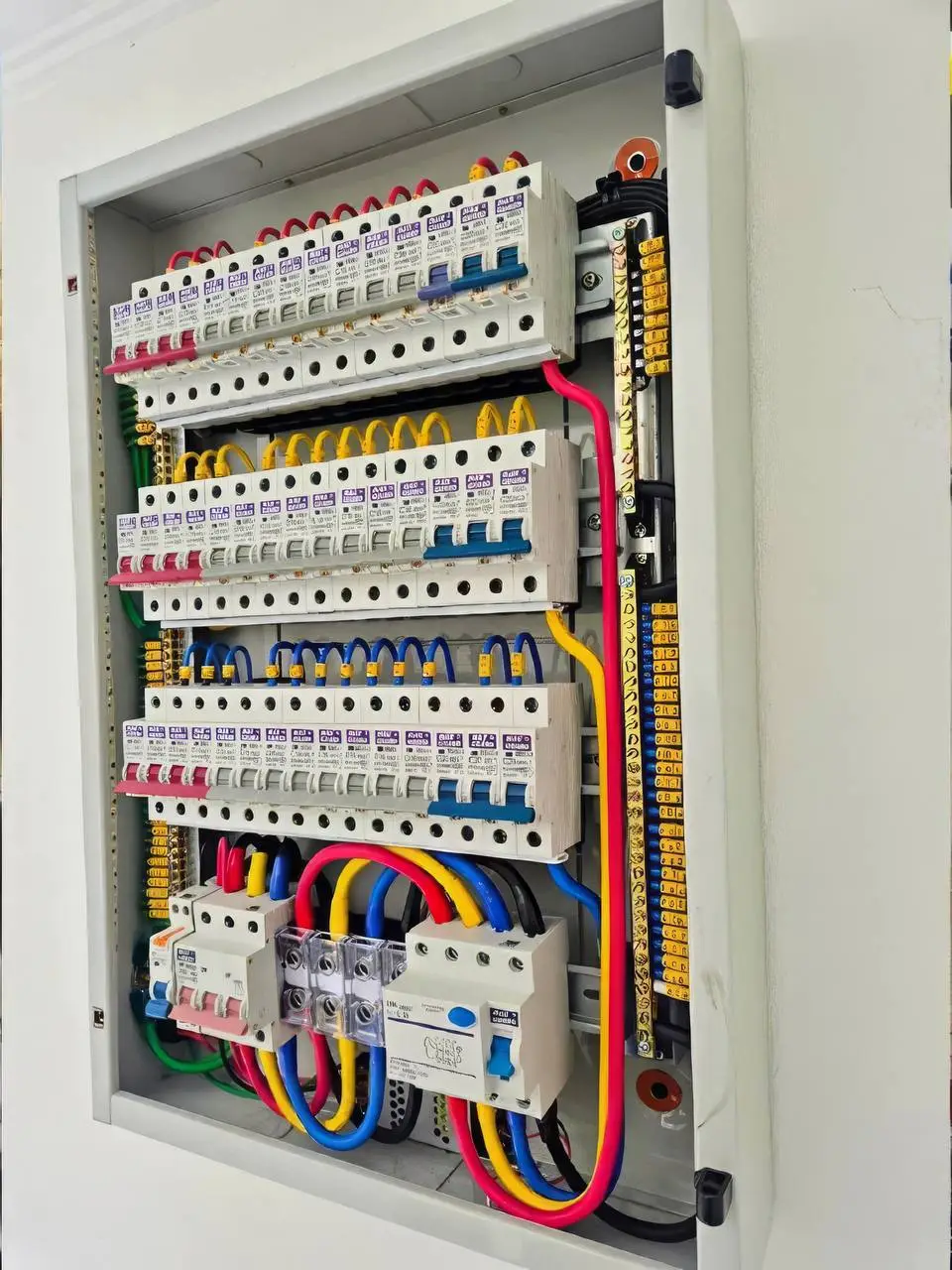 Монтаж електропроводки та електрощитів
